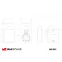 Настенная акустика M&K Sound D95 Black Satin/Black Cloth